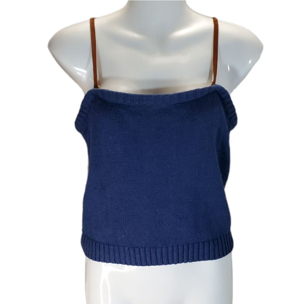 LAUREN RALPH LAUREN silk blend crop L